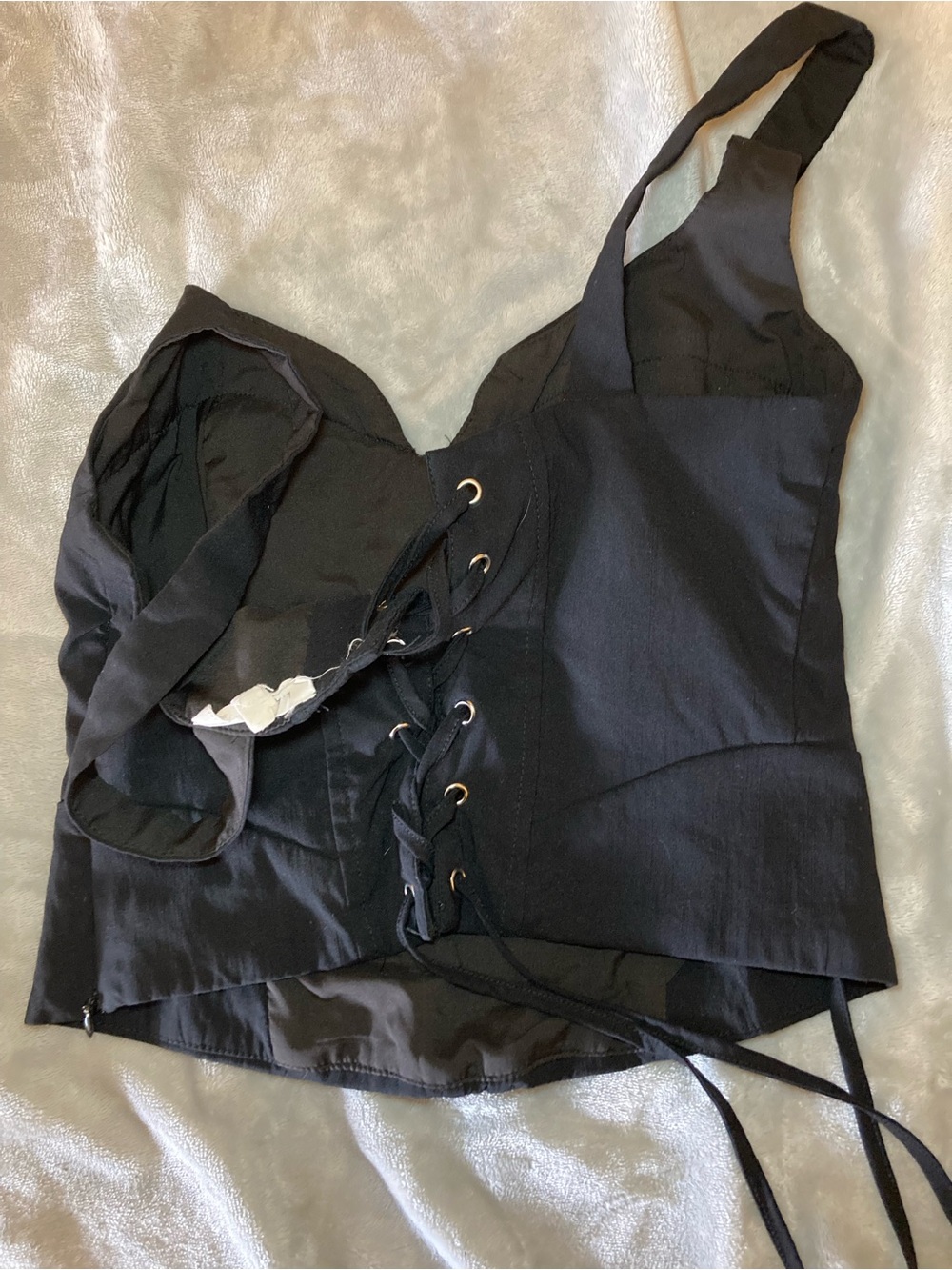 L. A. Hearts Black Structured Bustier Top - Women Intimates & Sleepwear - Picture 7 of 10